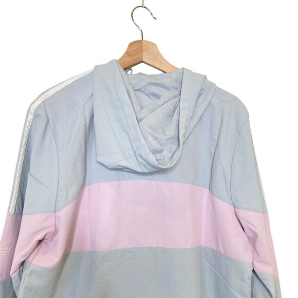 Adidas Originals Bandrix Windbreaker Full-Zip Jacket Men's Size Small Hooded - Picture 11 of 16